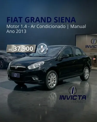 Fiat Grand Siena Attrac. 1.4 EVO F.flex 8V 2013