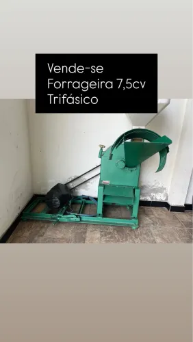 Forrageira motor de ração 7,5cv