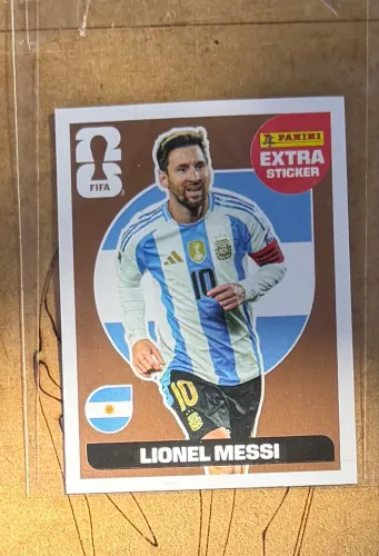 Figurinha Legend Messi Bronze