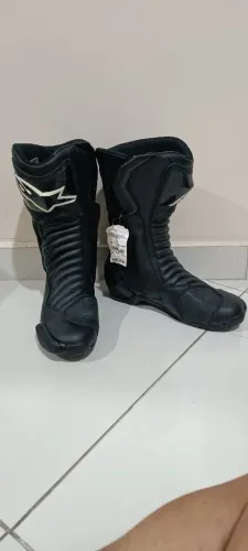 BOTA ALPINESTARS SMX-6 V2 - PRETA - TAMANHO 42