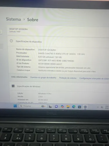 Notebook i5 DeLL