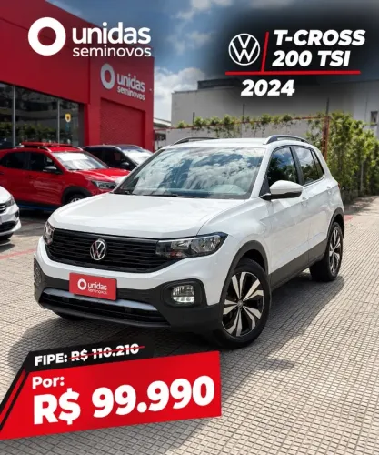Volkswagen T-Cross 1.0 TSI Flex 12V 5P Aut. 2024