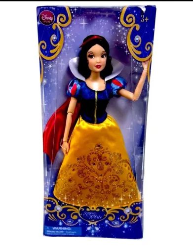 BONECA BARBIE BRANCA DE NEVE DISNEY STORE LACRADA NOVA ITEM DE COLECIONADOR