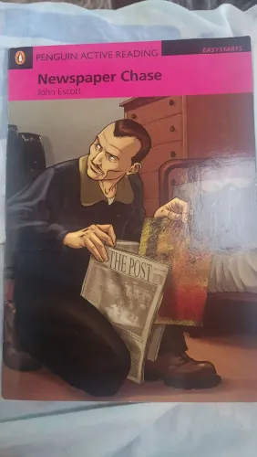 Livro Newspaper Chase - John Escott (Penguin Active Reading)