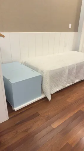 Base de cama de solteiro 100% mdf