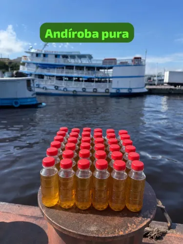 andiroba pura original de 1L e Frasco
