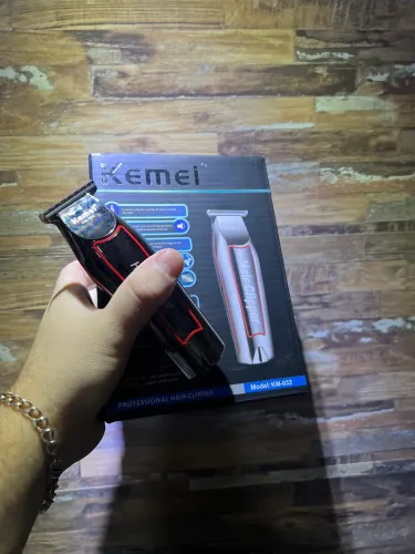 ? MÁQUINA KEMEI KM-032 - CORTE PROFISSIONAL! ?