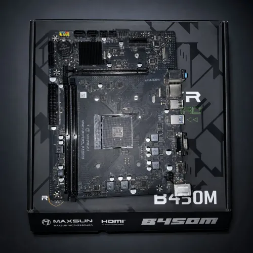 Placa mãe b450M Maxsun