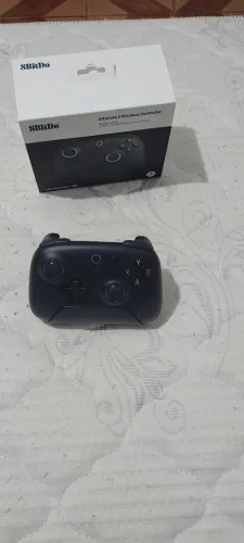 Controle 8BitDo Ultimate 2 + teclado magnético Machenike k500