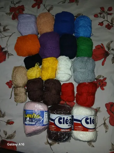 Linhas Para Rede de Malha Artesanal