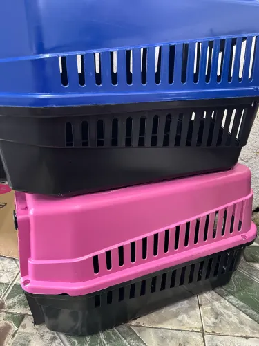 Caixa transporte de pet n 2 e 3 nova