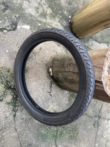 Pneu 80/100-18 Vee Rubber Matrix - Semi Novo - Pop 100