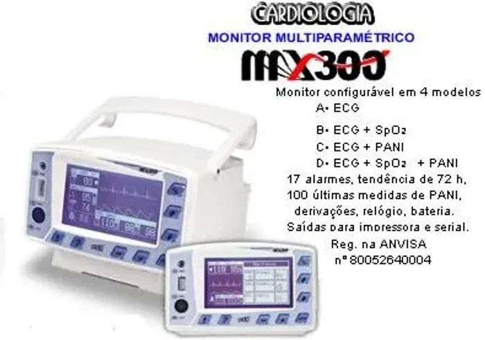 Monitor Multiparamétrico Emai 300