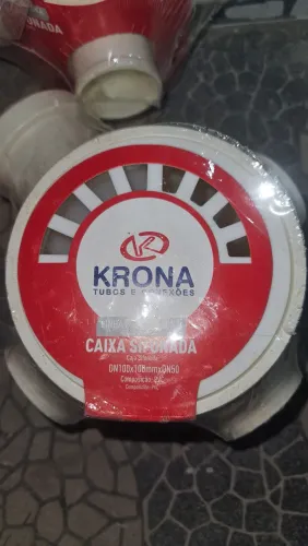 Caixa sifonada Krona Dn 100x100x50