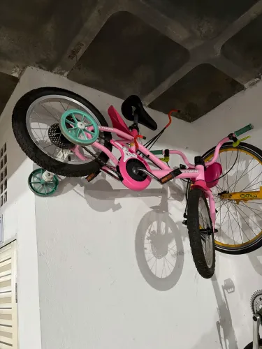 BICICLETA ARO 16 B-Twin Rosa