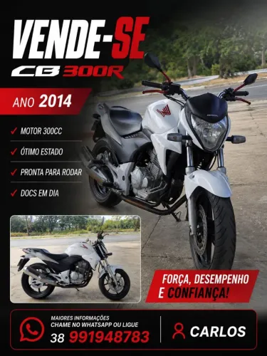 Vendo CB300R conservada.