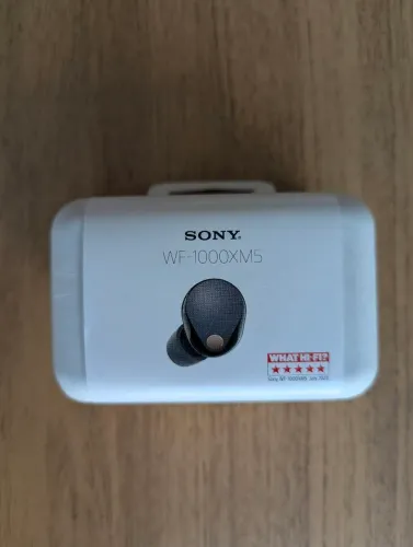 Sony WF-1000XM5 Fone de Ouvido Cancelamento de Ruído Novo Lacrado