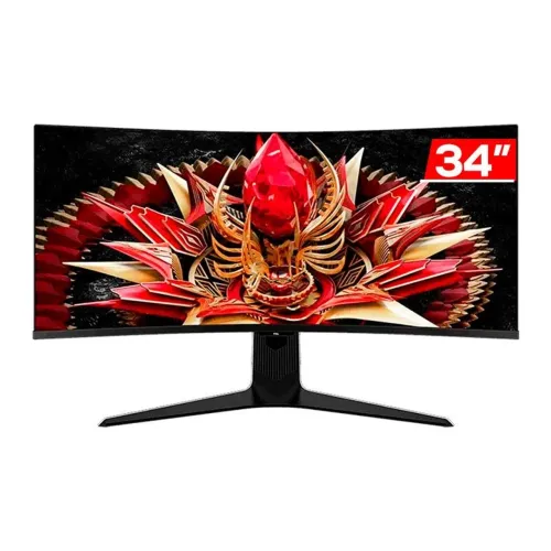 Monitor Gamer TCL 34R83Q, 34 Pol, QD-Mini LED, WQHD, 1ms, 180Hz, HDMI/DP, 34R83Q