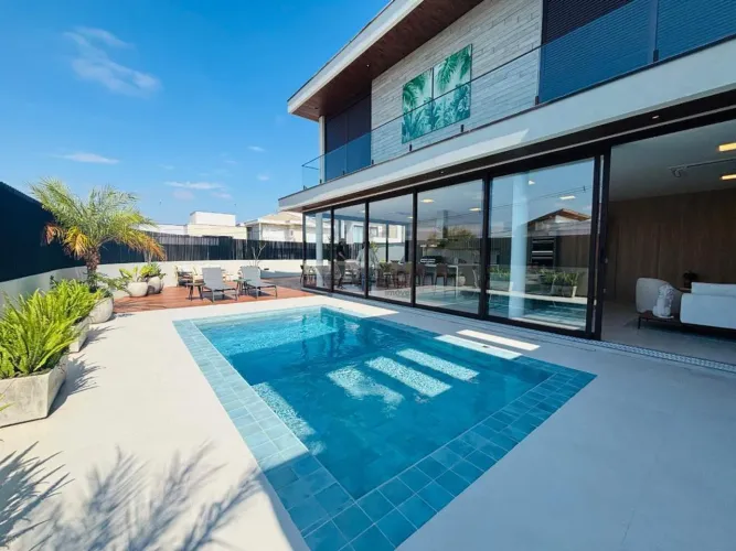 Casa à venda em Campinas, Swiss Park, com 4 suítes, com 297 m², Glarus - Swiss Park