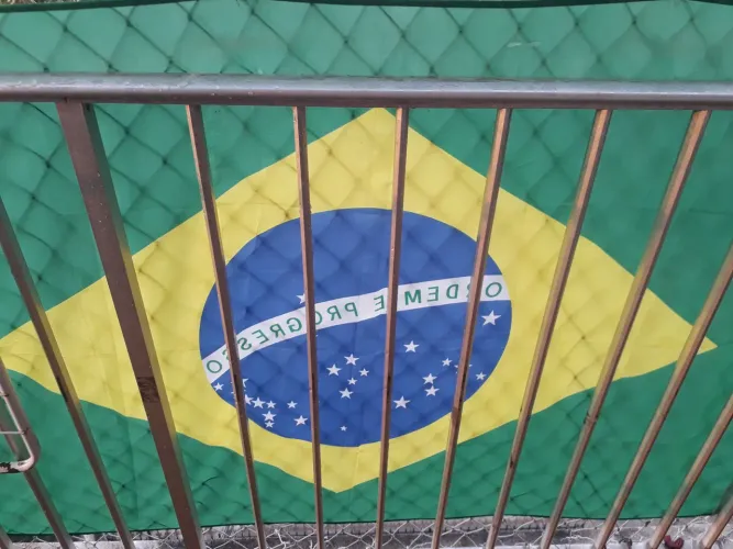VENDO BANDEIRA DO BRASIL