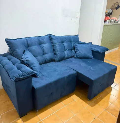 SOFÁ RETRÁTIL POPULAR