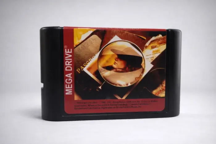 Fita Where in Time is Carmen Sandiego Original Mega Drive 