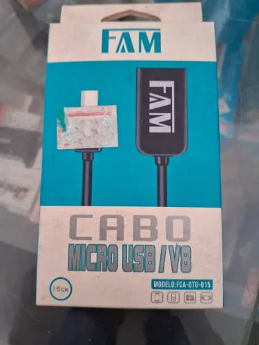 Cabo micro usb v8