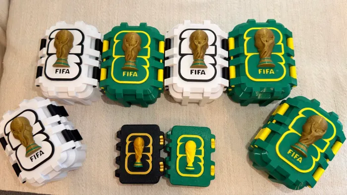 Porta Figurinhas Jumbo Copa do Mundo