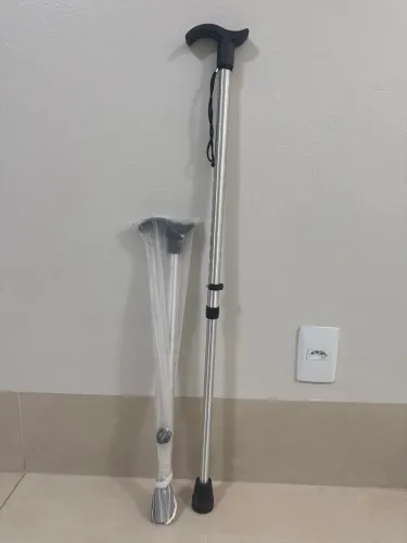 Bengala de alumínio reforçado! Nova!