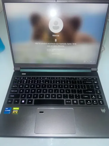 Notebook Predator I7 16GB RTX 3060