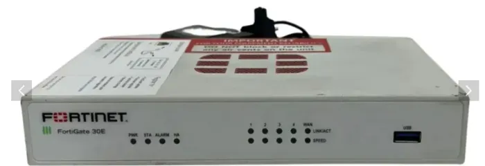 Firewall fortinet fortigate 30e