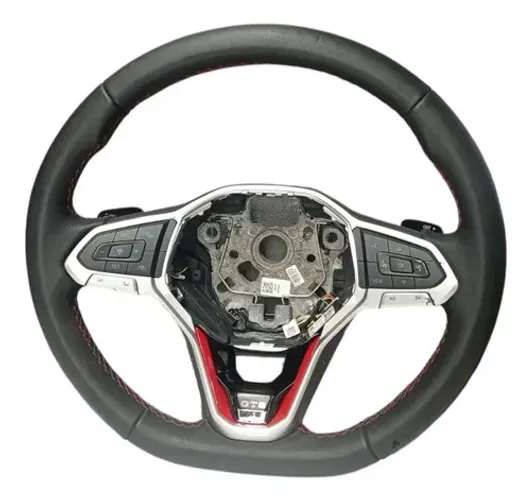 Volante Comandos VW Nivus GTS 1.4T 2026 Detalhe Preto