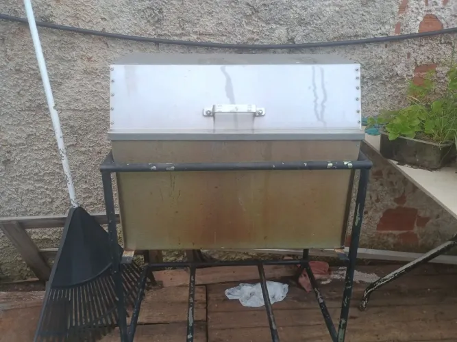 Churrasqueira de inox , não enferruja