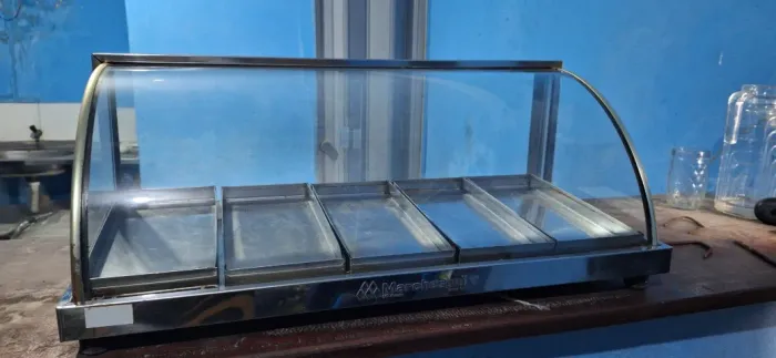 Estufa para salgados de 5 bandejas