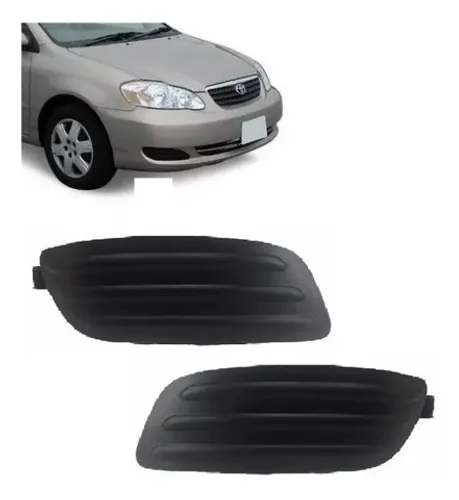 Grade Moldura Milha Sem Furo Corolla 2005 a 2008