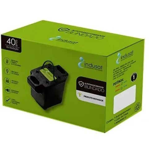 Transformador Indusat  1500va(Distribuidora JK Eletrônicos, Honestidade e Qualidade)