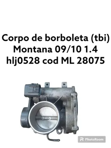 TBI corpo de borboleta Chevrolet Montana 1.4