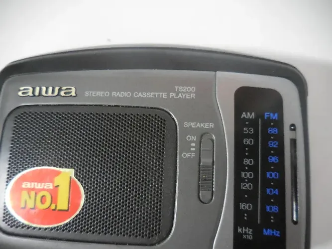 walkman radio antigo aiwa