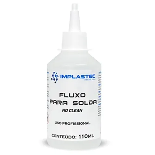 Fluxo de solda líquida 110ml c/ bico aplicador