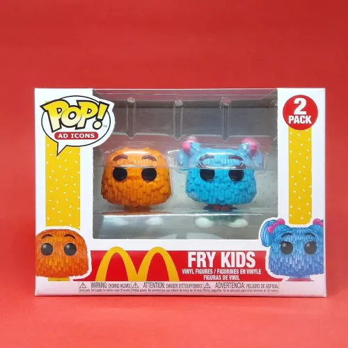 Bonecos Pop Funko Fry Kids do Mc Donalds - Edição Limitada