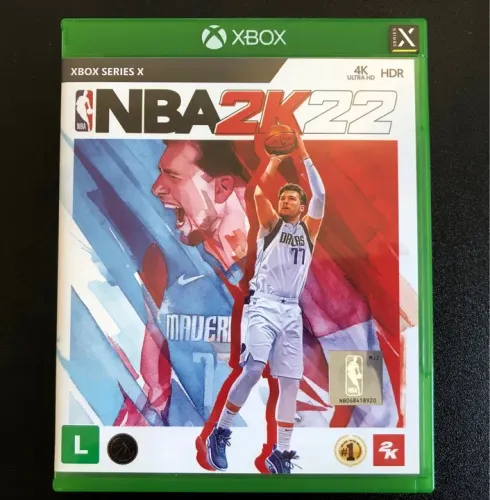 XBOX NBA 2K22 - Xbox Series, mídia física - Novo