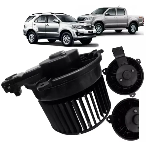 Motor interno da ventoinha Toyota Hilux e SW4 2005 a 2008 Original com avaria