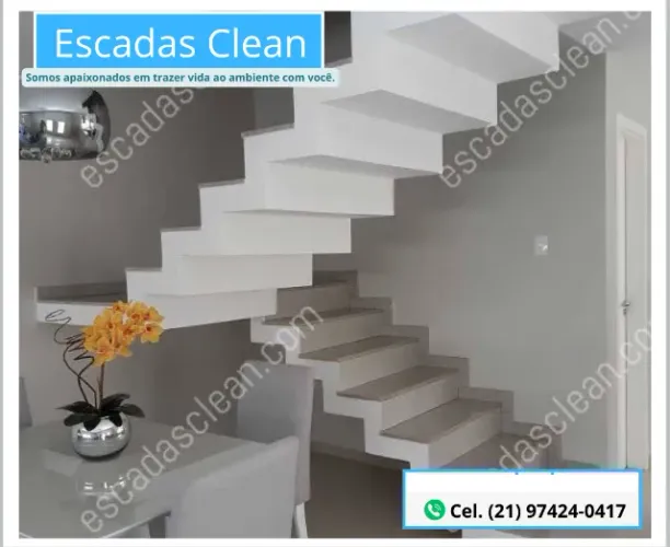 Escada em Concreto Armado Plissada ( Cascata )