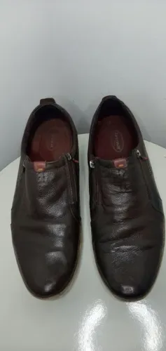 Tênis Freeway masculino modelo Eastwood Wear em couro legítimo Tam. 42 ( Usado).