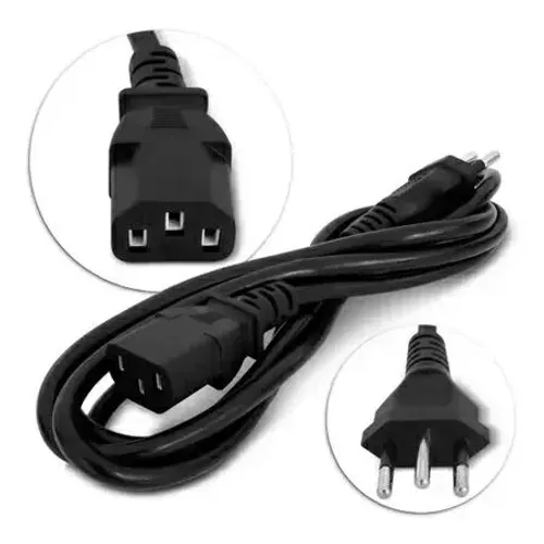 Cabo de Energia para Computador - Novo