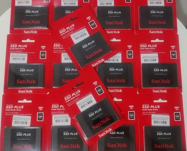 SSD SanDisk 480GB original (novo e lacrado)