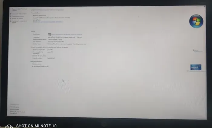 Computador dell completo monitor full hd de 22 polegadas