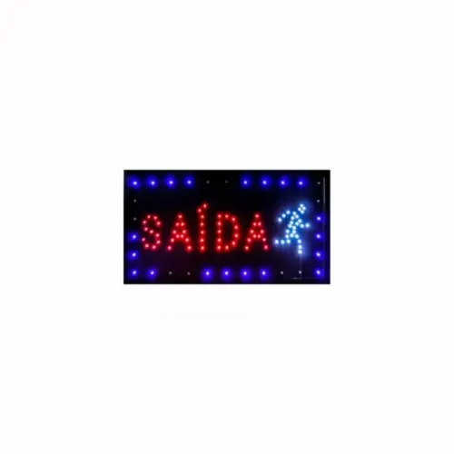 (NOVO) Placa de Led Sinalizadora de Saída Luatek LK-G2548