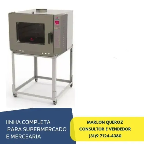 Forno de Esteira para Pao Progas Eletrico
