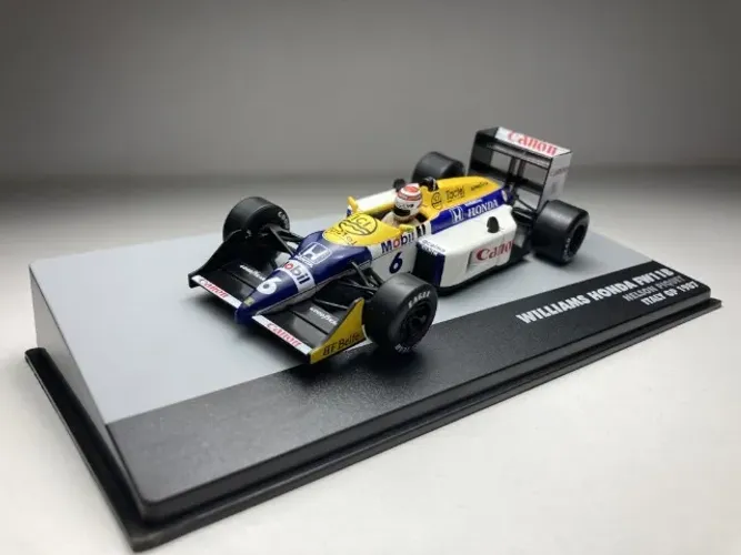 Lendas Brasileiras Do Automobilismo Williams Honda Fw11b Nelson Piquet I+ Fascículo